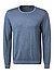 Pullover, Merinowolle, blau - blau