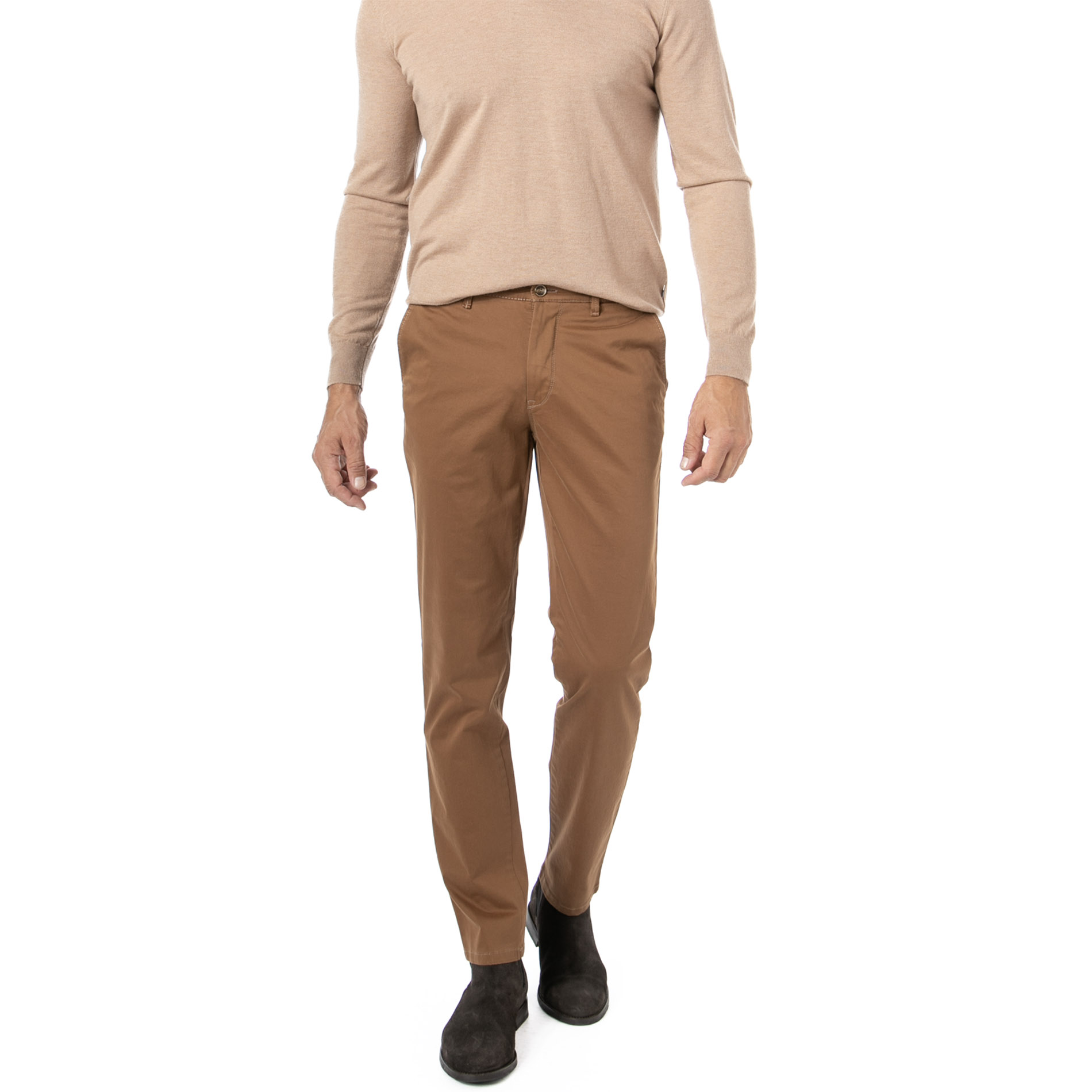 Gardeur Herren Chino Braun