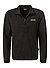 Troyer, Regular Fit, Fleece, schwarz - schwarz