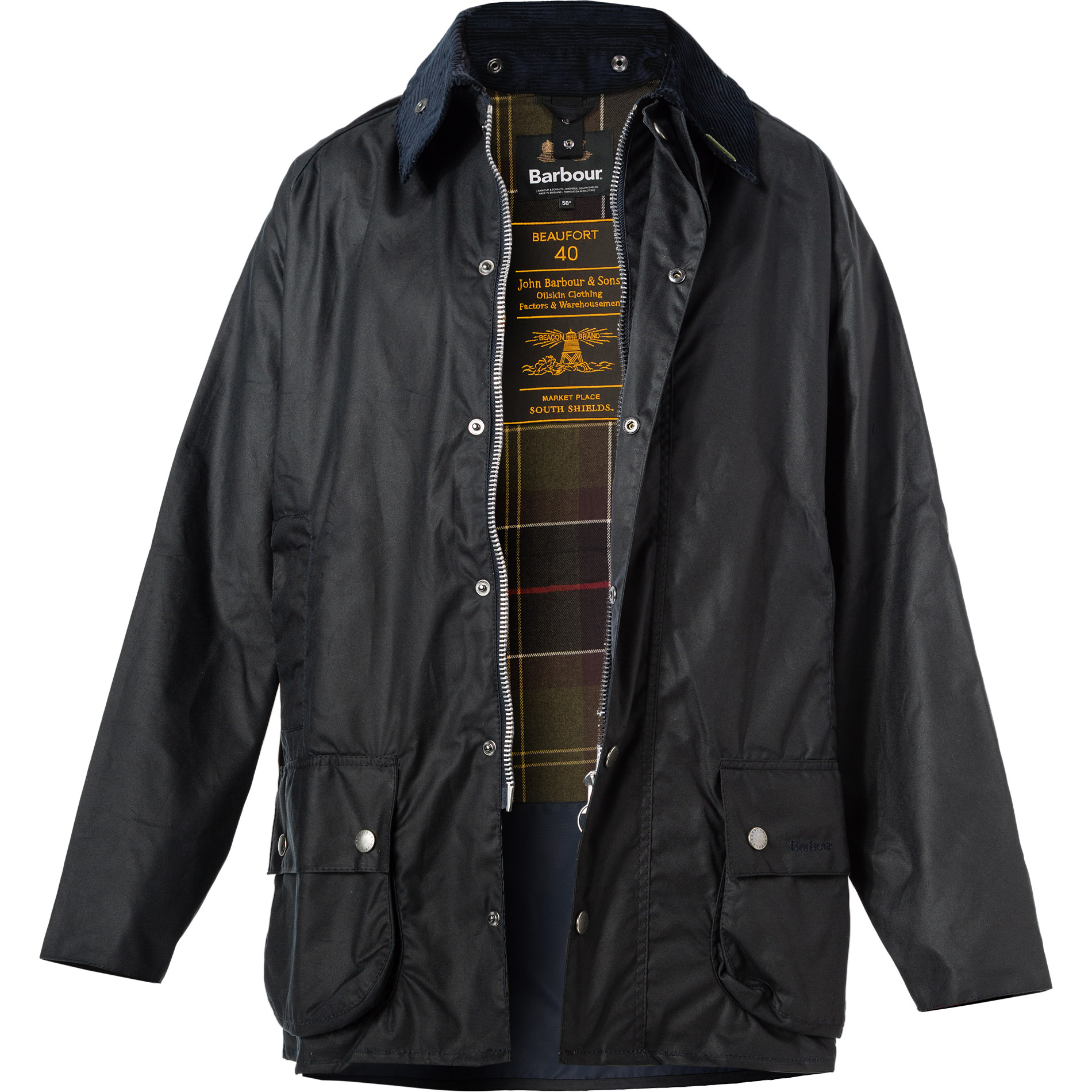 Barbour Herren Jacke blau unifarben