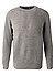 Pullover, Reines Kaschmir, grau meliert - grau