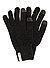 Handschuhe, Wolle Touch-Funktion, dunkelblau meliert - schwarz
