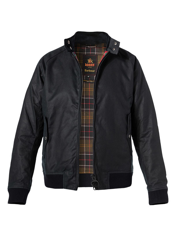 Barbour Jacke Porton Wax navy MWX2237NY51