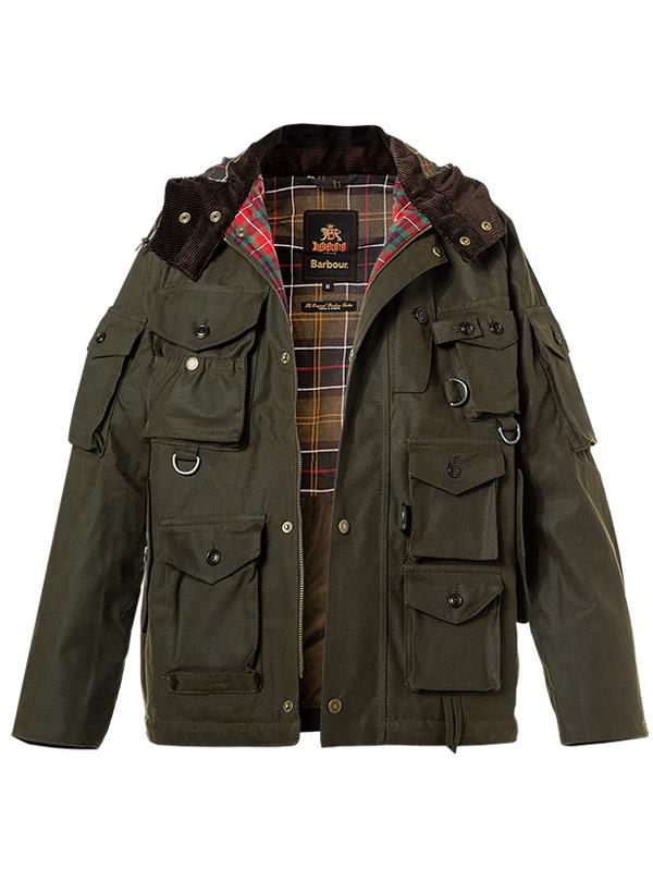 Barbour Jacke Harvard olive MWX2219OL52 herrenausstatter