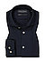 Hemd, Shaped Fit, Bio Baumwolle, navy - navy