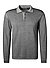 Pullover, Wolle, grau meliert - grau