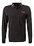 Polo-Shirt, ASTON MARTIN, Baumwoll-Piqué, schwarz - schwarz