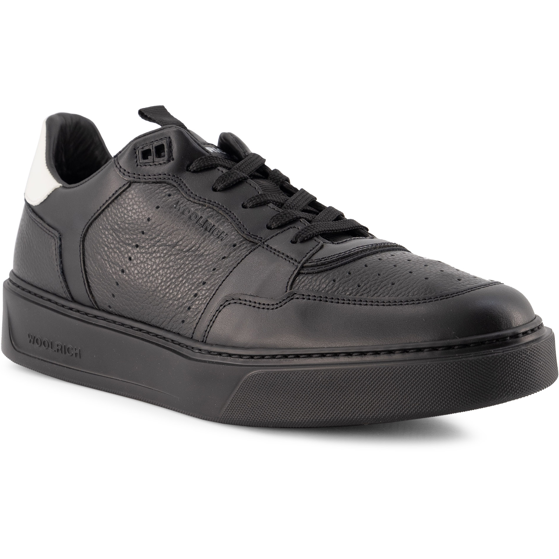 WOOLRICH Herren Sneaker beige Glattleder