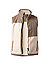 Weste, Fleece, taupe-ecru - taupe-ecru