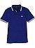 Polo-Shirt, Regular Fit, Baumwoll-Piqué, navy - navy