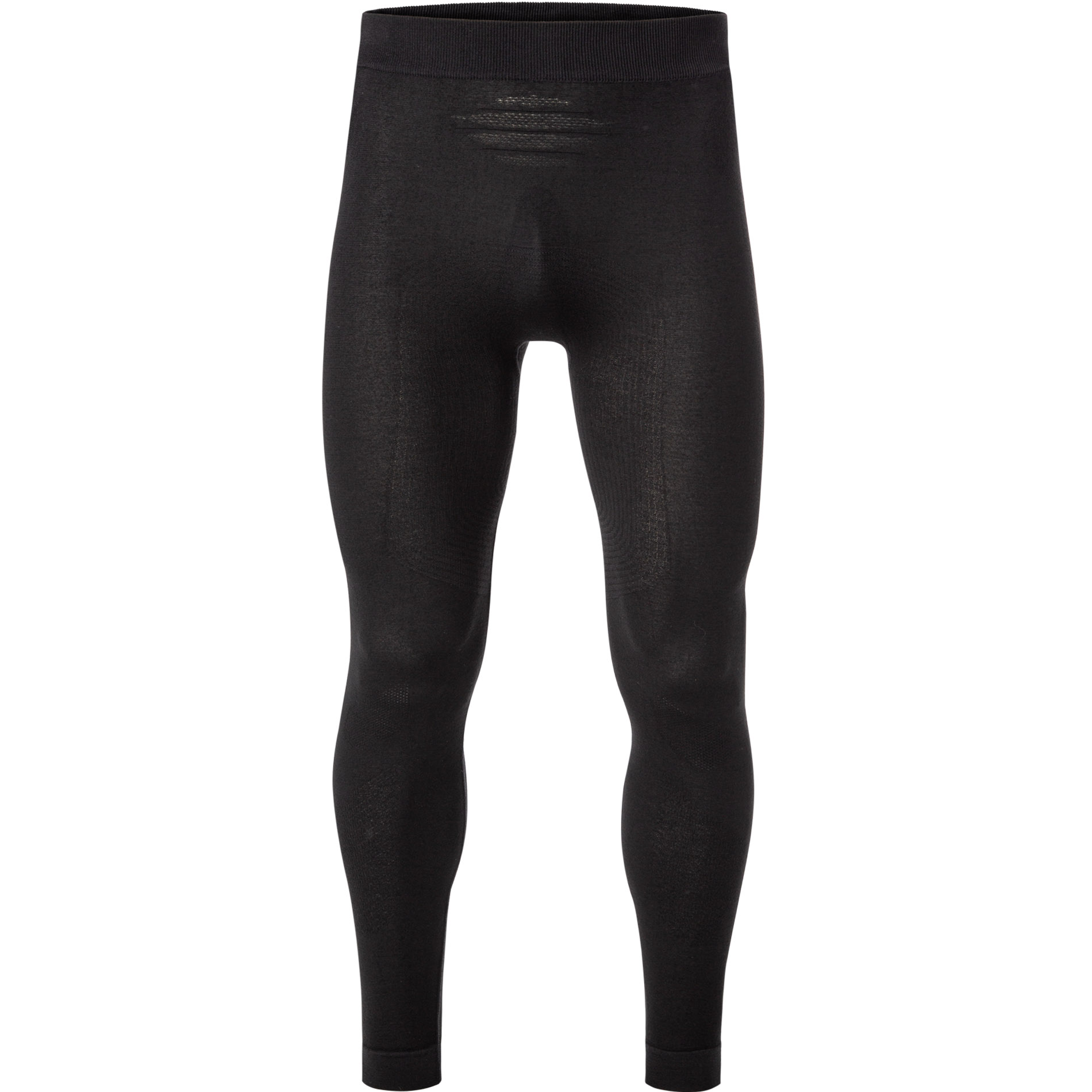 UYN Herren Lange Unterhose schwarz Mikrofaser unifarben