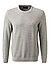 Pullover, Bio Baumwolle, grau - grau