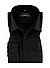 Hemd, Comfort Fit, Baumwolle, Extra langer Arm, schwarz - schwarz