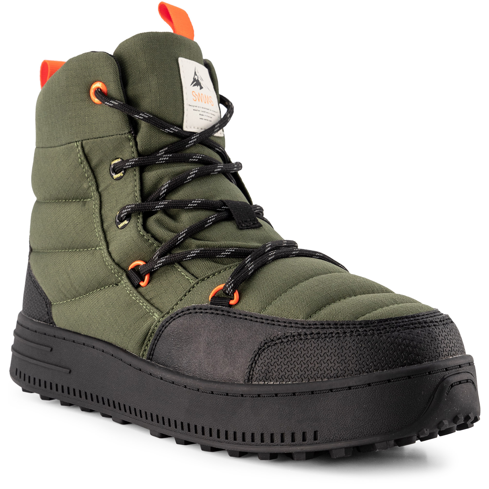 SWIMS Herren Schneeboots grün Textil