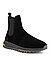 Chelsea Boots, Veloursleder Vibran®, schwarz - schwarz