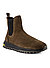 Chelsea Boots, Veloursleder Vibran®, braun - braun