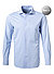 Hemd, Regular Fit, Jersey atmungsaktiv, hellblau - hellblau