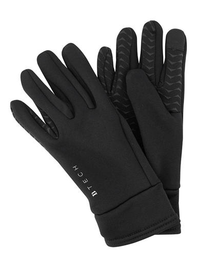 Handschuhe, Mikrofaser, schwarz