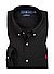 Hemd, Baumwoll-Stretch, schwarz - schwarz
