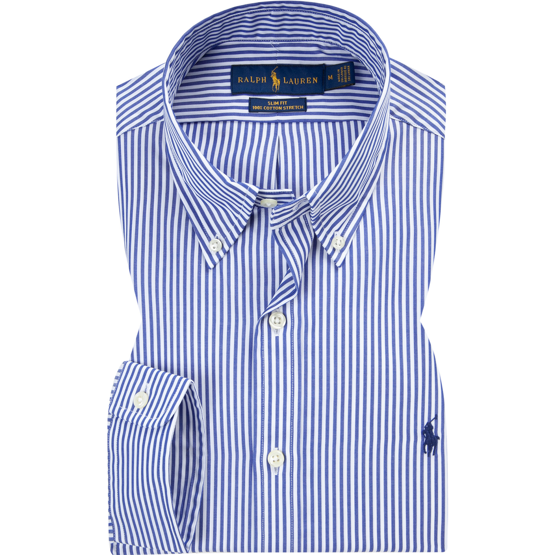 Polo Ralph Lauren Herren Hemd blau gestreift