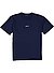 T-Shirt, Baumwolle, navy - navy