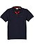 Polo-Shirt, Baumwoll-Piqué, dunkelblau - nachtblau