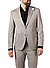 Sakko Hawker Slim Fit, Woll-Stretch, beige meliert - greige