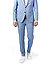 Hose Blayr, Slim Fit, Wolle, hellblau meliert - blau