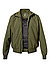 Blouson, Mikrofaser wasserabweisend, grün - olive