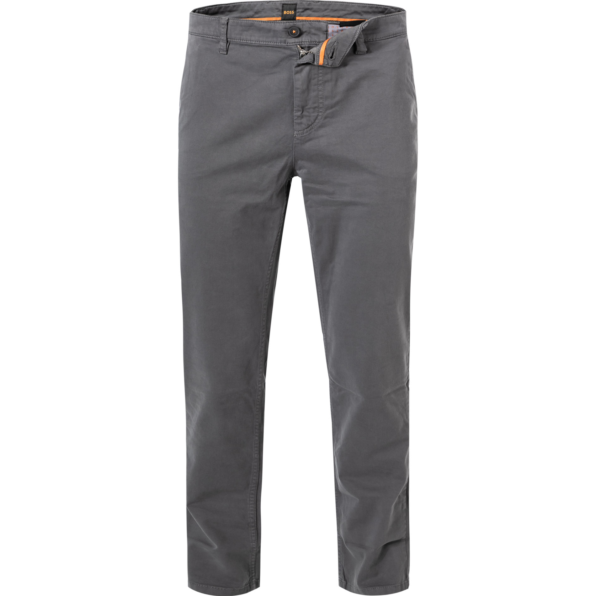 BOSS Orange Herren Chino grau