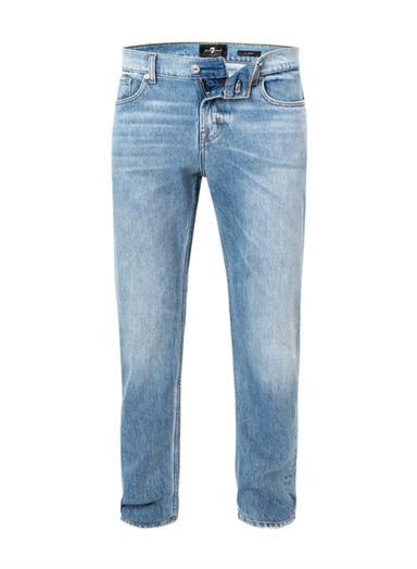 Jeans Slimmy, Baumwoll-Stretch, hellblau