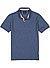Polo-Shirt, Classic Fit, Baumwoll-Jersey, blau - blau