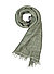 Schal, Viskose, grün - dunkelgrün