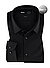 Hemd, Slim Fit, Mikrofaser-Stretch atmungsaktiv, schwarz - schwarz