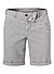 Bermudas, Pisa U, Regular Fit, Baumwolle, mittelgrau - mittelgrau