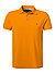 Polo-Shirt, Slim Fit, Bio Baumwoll-Piqué, orange - orange