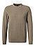 Pullover, Baumwolle, taupe - taupe