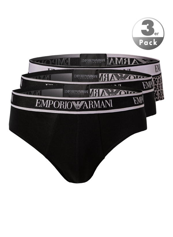 EMPORIO ARMANI Briefs 3er Pack 112132/4R717/35421Normbild