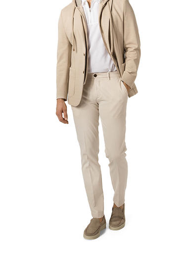 Chino, Baumwolle, beige