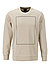 Sweatshirt, Baumwolle, sand - sand