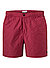 Badeshorts, Mikrofaser, karmesinrot - karmesinrot