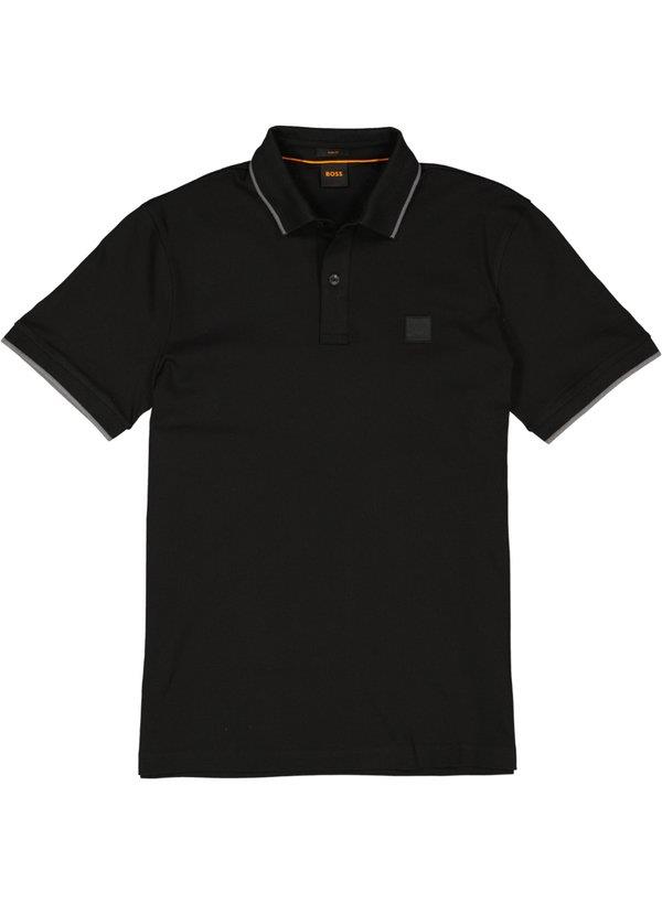 Black and orange polo shirt online