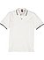 Polo-Shirt, Slim Fit, Baumwoll-Piqué, weiß - weiß