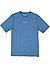T-Shirt, Regular Fit, Bio Baumwolle, blau - dunkelblau