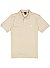Polo-Shirt, Slim Fit, Baumwoll-Piqué, hellbeige - hellbeige