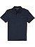 Polo-Shirt, Baumwoll-Jersey, dunkelblau - nachtblau