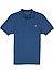 Polo-Shirt, Baumwoll-Piqué, blau - blau-hellblau