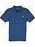 Polo-Shirt, Baumwoll-Piqué, blau - blau-hellblau