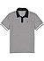 Polo-Shirt, Regular Fit, Baumwoll-Piqué, navy-offwhite gestreift - navy-weiß