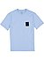 T-Shirt, Regular Fit, Bio Baumwolle, hellblau - hellblau